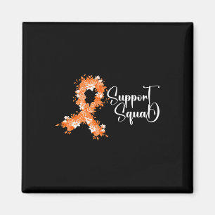 Stödtrupp Orange Band Leukemi Blodcancer  Magnet