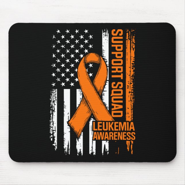 Stödtrupp Orange Band Leukemi Blodcancer  Musmatta (Framsidan)