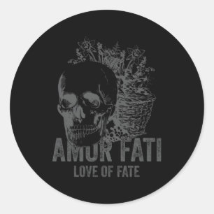 Stofasiofi Grått med översättningsstatistik am Runt Klistermärke