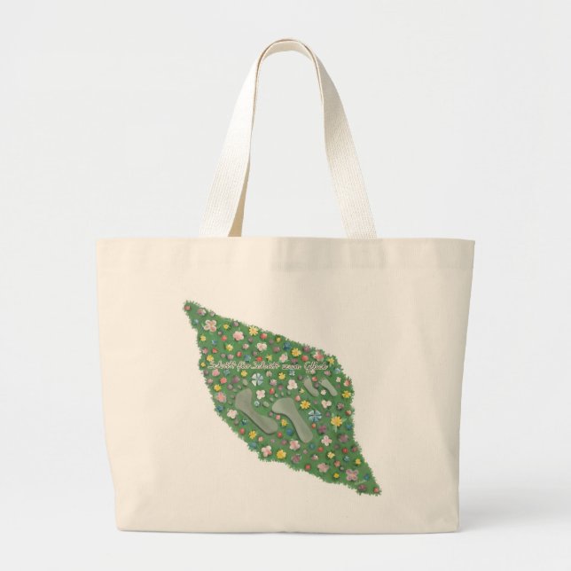 Stoffbeutel Tasche Shopper Jumbo Tygkasse (Framsidan)