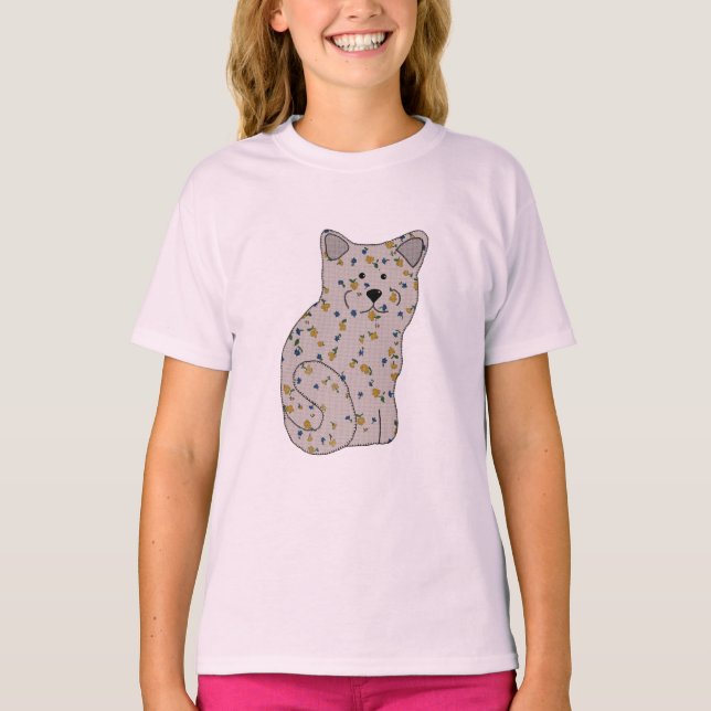Stoffkatze T Shirt (Framsida)