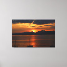 Stoft över Sjö Garda