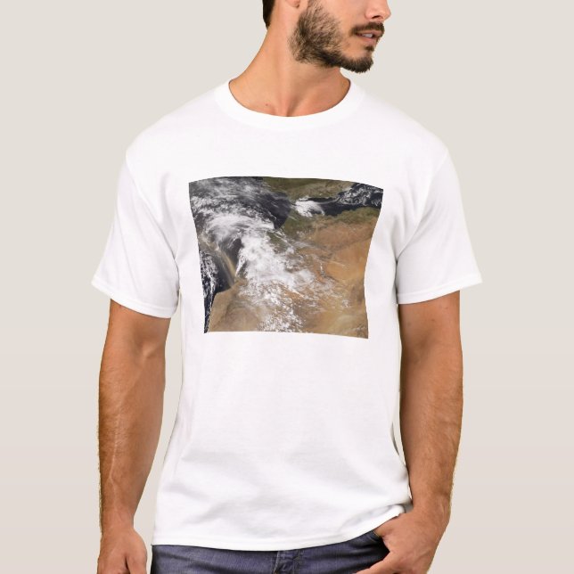 Stoftmassor utanför Marockos kusten Tee Shirt (Framsida)