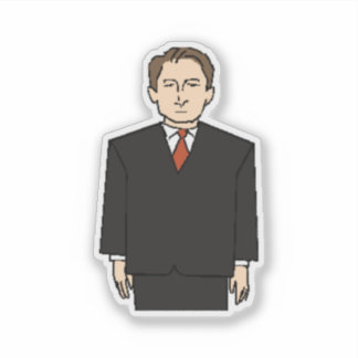 Stoic Al Gore Klistermärken