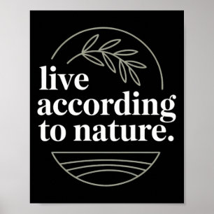 Stoic Philosoper Citote Motivational Stoicism Zeno Poster
