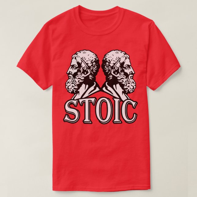 Stoic Philosopher T Shirt (Design framsida)