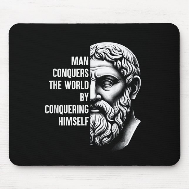 Stoic Philosopher Zeno of Citium Quote Motivationa Musmatta (Framsidan)