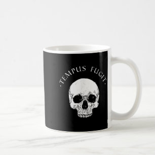 Stoic Philosophy Tempus Fugit Skull Stoicism Citot Kaffemugg