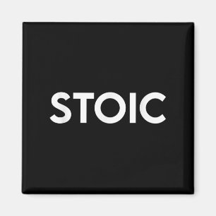 Stoic Shirt, Stoicism Philosophy Shirt För manar o Magnet