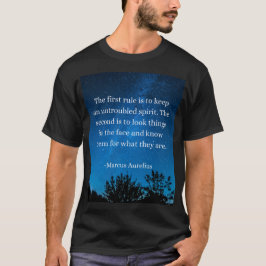 Stoic Wisdom: Behålla an Unproblemled Spirit, Ansi T Shirt