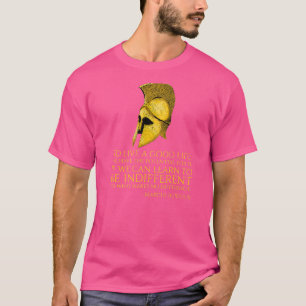 Stoicism Marcus Aurelius citat om att leva en Bra T Shirt