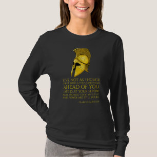 Stoicism Motivational Marcus Aurelius Life Quote T Shirt