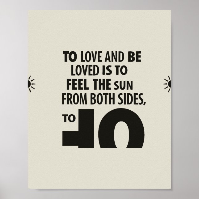 Stoicism Wall Art, Motiveringsoffert Poster (Framsidan)