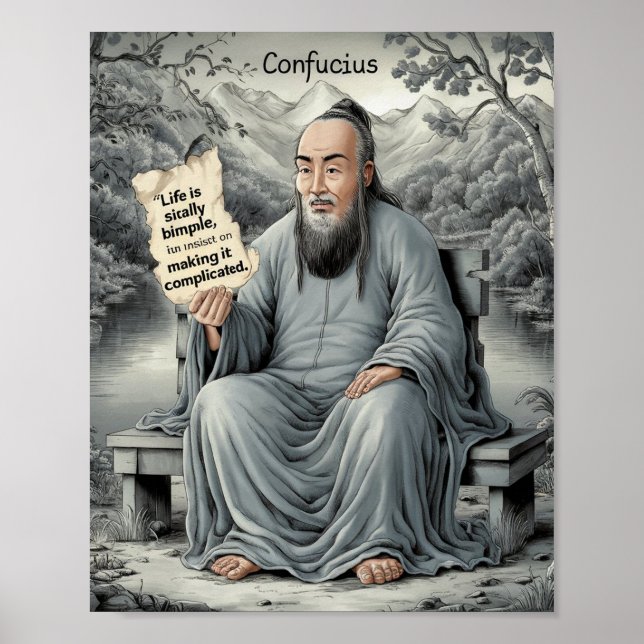 Stoicism Wall Art, Motiveringsoffert Poster (Framsidan)
