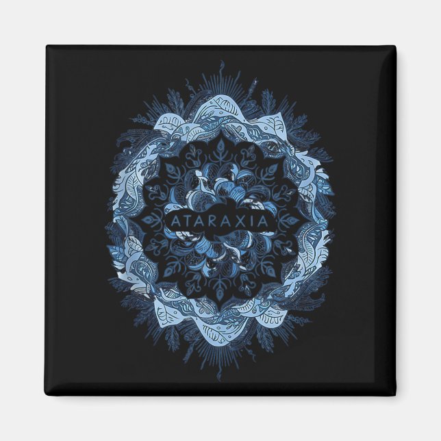 Stoicismens filosofi citerar virtue Wisdom Sel Magnet (Framsidan)