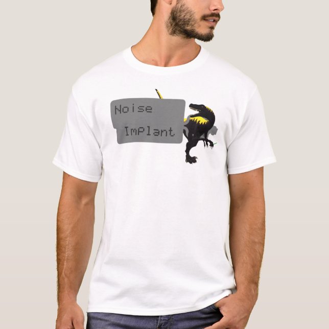 Stoja den implantatDino utslagsplatsen T-shirt (Framsida)