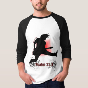Stoja högt Psalm33:3 Tee