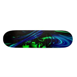 Stoja i abstrakt 3D Mini Skateboard Bräda 18,7 Cm