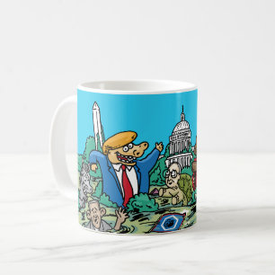 Stojar i träskkonstverkmuggen kaffemugg