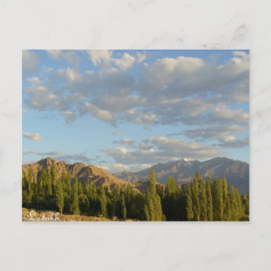 Stok range, Ladakh, Indien Vykort