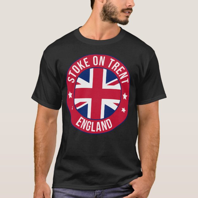 Stoke on Trent T Shirt (Framsida)