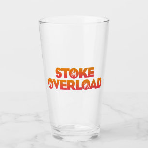 Stoke Overload Flames Glaskopp