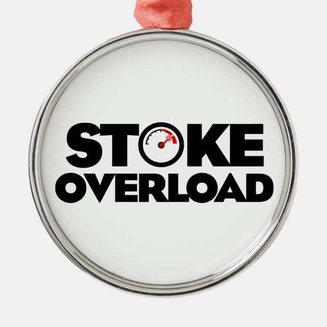 Stoke Overload Meter Julgransprydnad Metall (Framsidan)