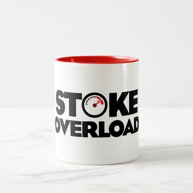Stoke Overload Meter Två-Tonad Mugg (Center)