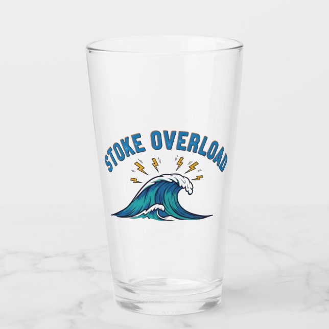 Stoke Overload-våg Glaskopp (Framsida)