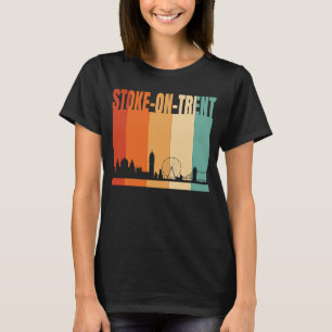Stoke på Trent City Skyline T Shirt