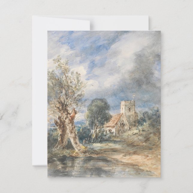 Stoke Poges Church (1834) John Constable (Framsida)