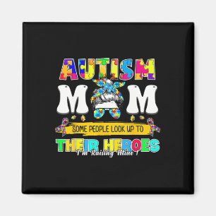 Stol Autism Mamma Vissa Människor Ser Upp Till Sin Magnet