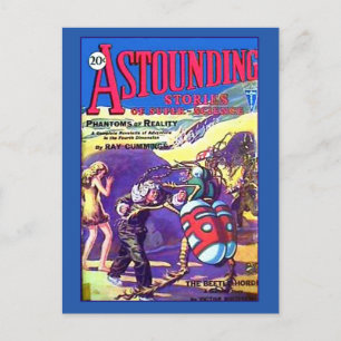 Stolande historier från Toppen Science Jan 1930 Vykort