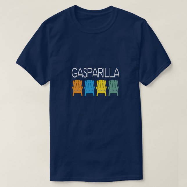 Stolar för Gasparilla öFlorida strand T-shirt (Design framsida)