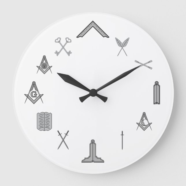 "Stolarna" Masonic Clock Stor Klocka (Framsida)