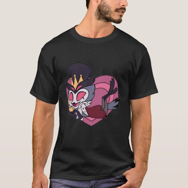 Stolas Heart Helluva Chef anime manga tecknad gift T Shirt (Framsida)