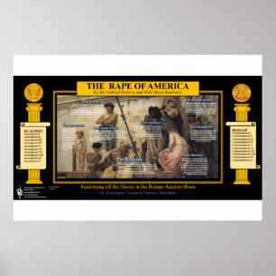 Stöld av Amerika - auktionsplocket Poster