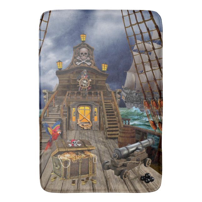 STÖLD PIRATSKATT BADRUMSMATTA (Framsidan (Vertikal))