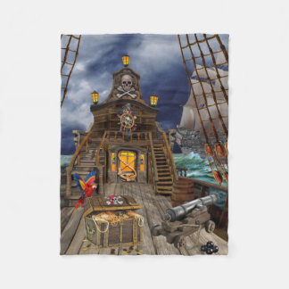 STÖLD PIRATSKATT FLEECEFILT