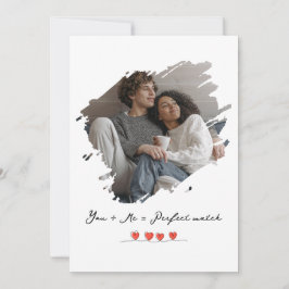 Stole My Heart Valentine's Day Photo Personalized Julkort