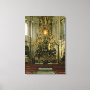 Stolen av St Peter, 1665 Canvastryck