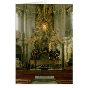 Stolen av St Peter, 1665 Hälsningskort