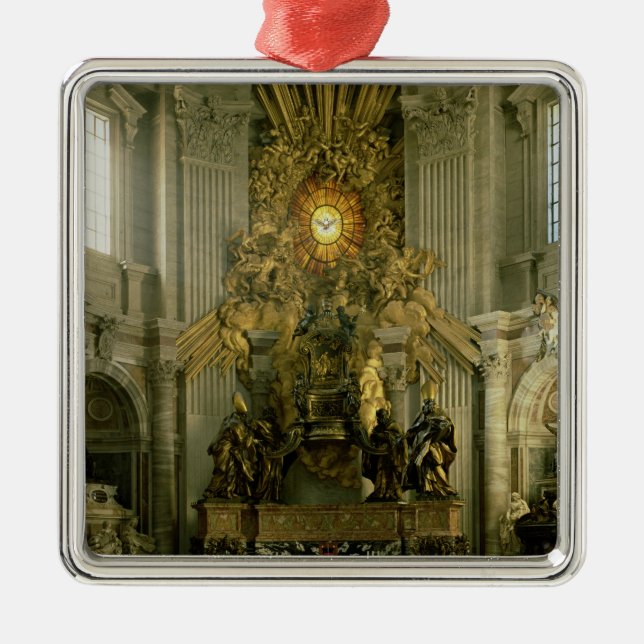 Stolen av St Peter, 1665 Julgransprydnad Metall (Framsidan)