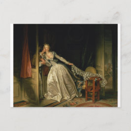 Stolen Kiss av Jean-Honore Fragonard Vykort