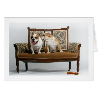 Stolen kiss hälsningskort