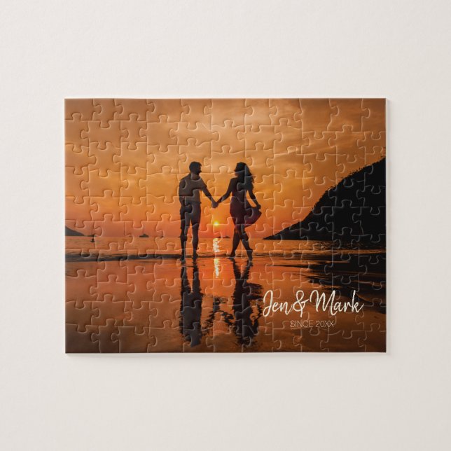 Stolen Moment. Typografi för Namn och År. Pussel (Horisontell)