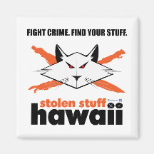 Stolen Saker Hawaii Magnet