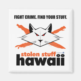 Stolen Saker Hawaii Magnet