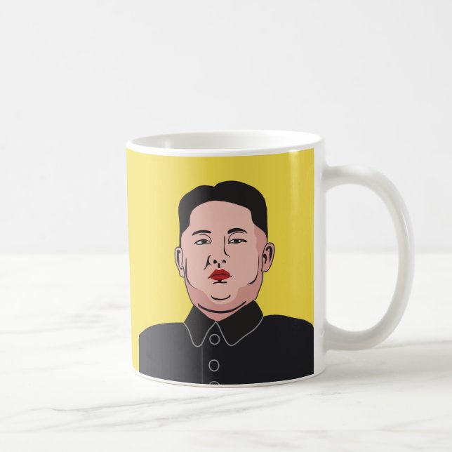 Stolid Kim Jong-un Kaffemugg (Höger)