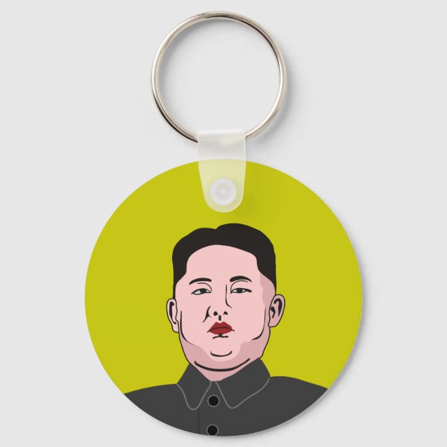 Stolid Kim Jong-un Nyckelring (Framsida)